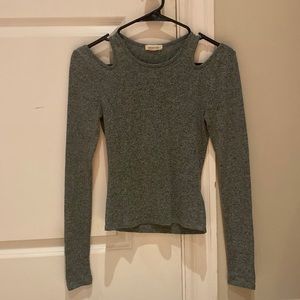 Urban outfitters shoulder cut out top